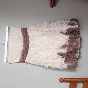 Ryu: large, cream colored dress